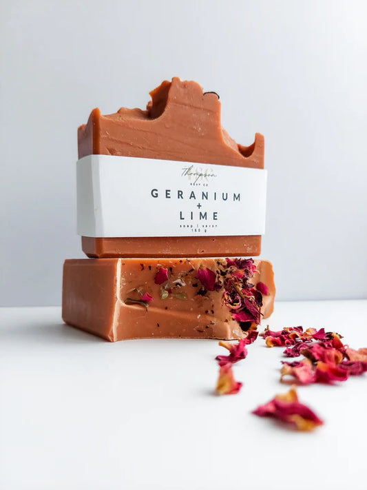 Geranium + Lime Soap