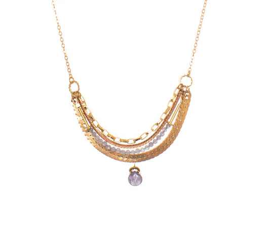 Coastal Necklace | Iolite