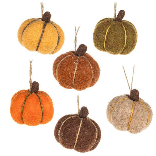 Mini Pumpkin Ornament