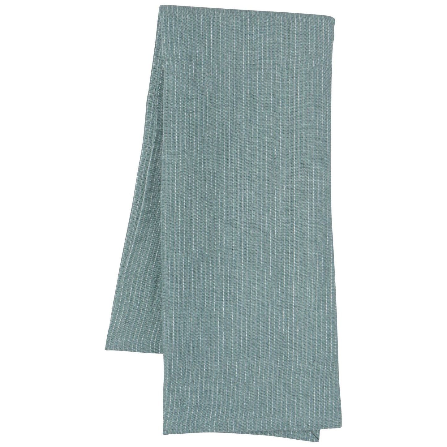 Lagoon Pinstripe Linen Dishtowel