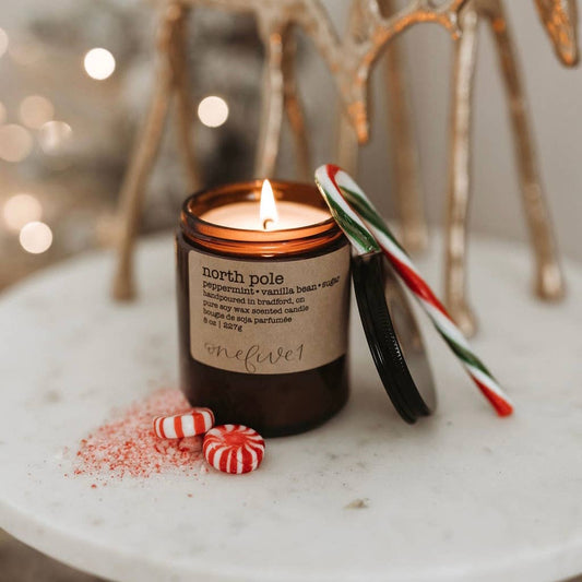 North Pole Candle