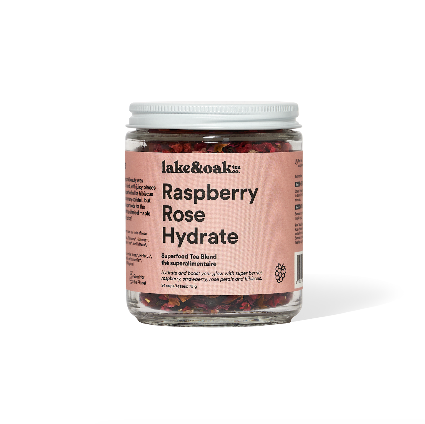 Raspberry Rose Hydrate - Superfood Tea Blend