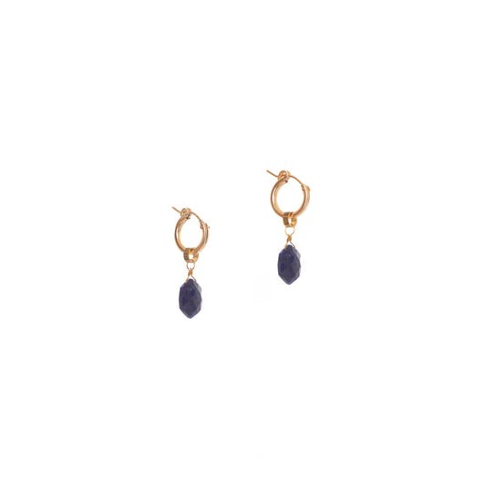 Nahla Earrings | Iolite