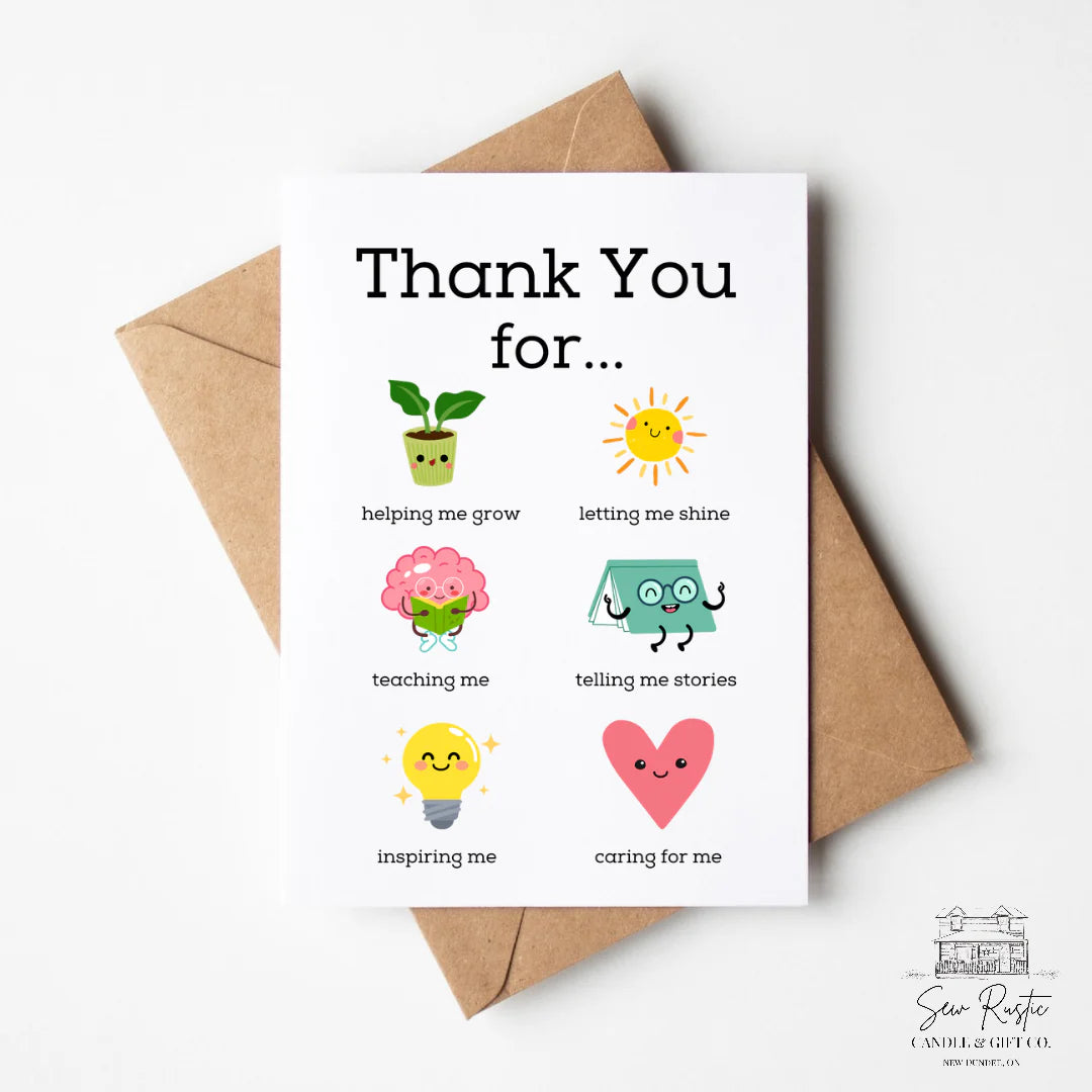 Educator Thank You Card