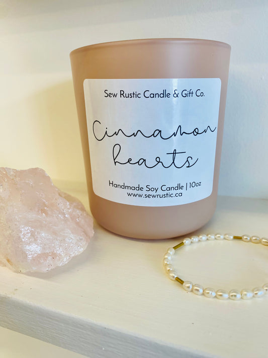 Cinnamon Hearts | Valentine's Candle