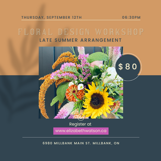 Floral Workshop | Late Summer Arrangement