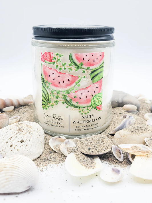 Salty Watermelon Candle