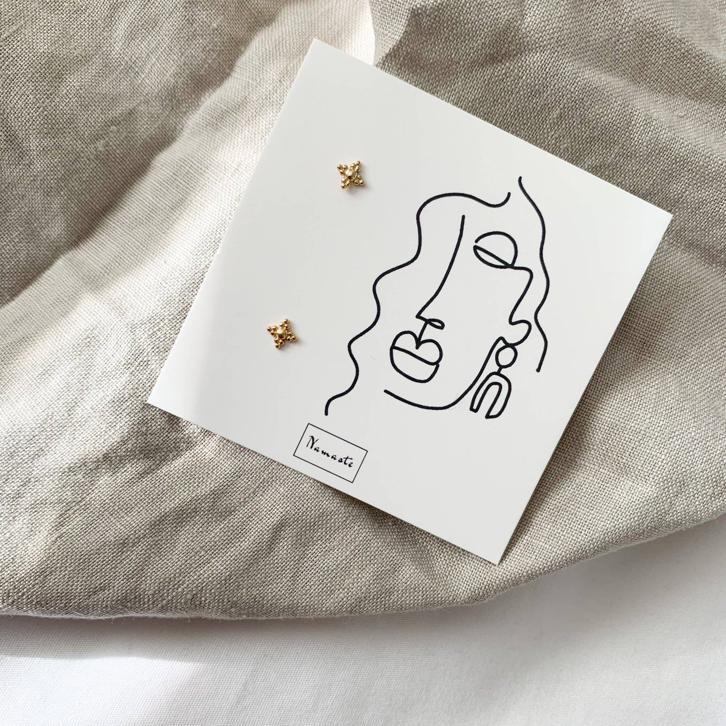 Aura Studs | Gold