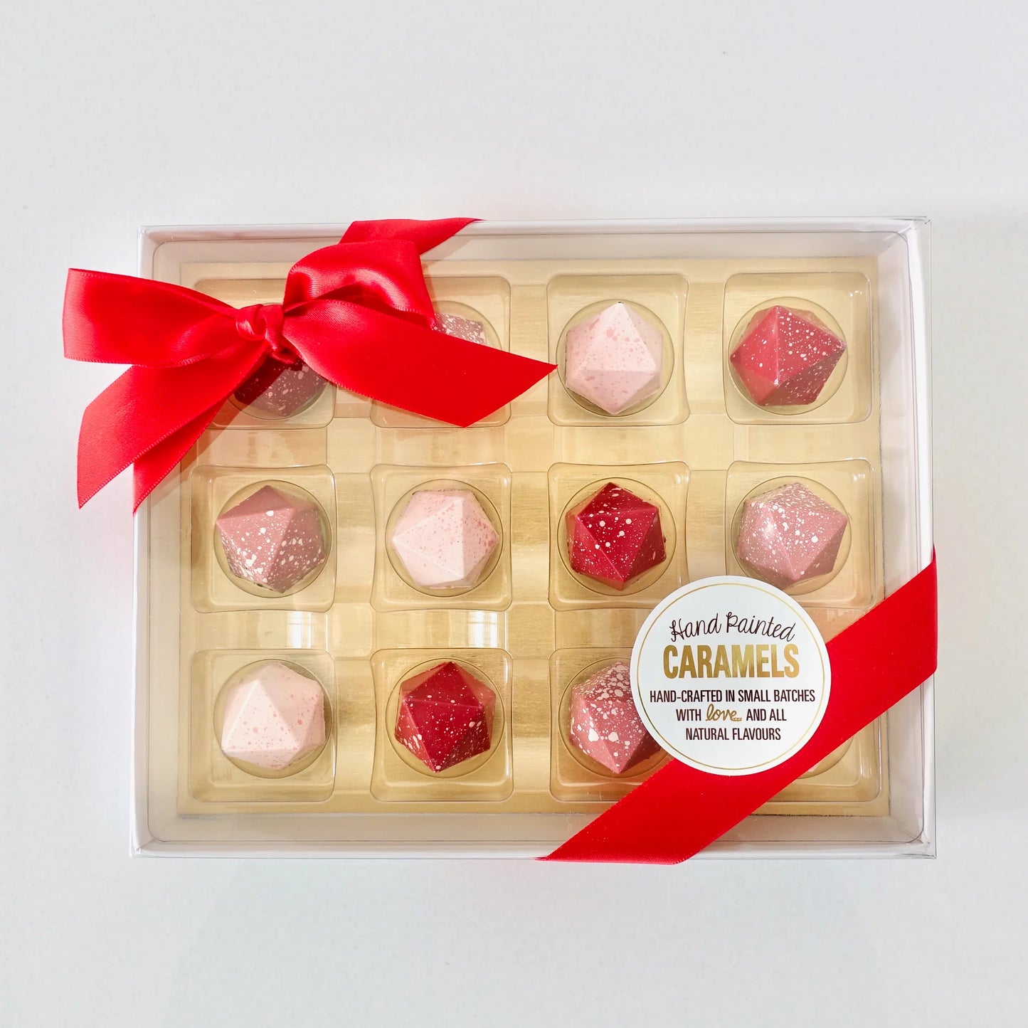 Box of 12 Valentine's Carmels * COMING SOON*