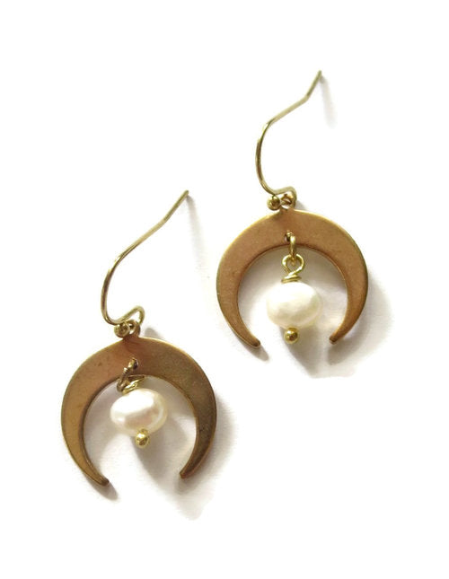 Gentle Moon Earrings