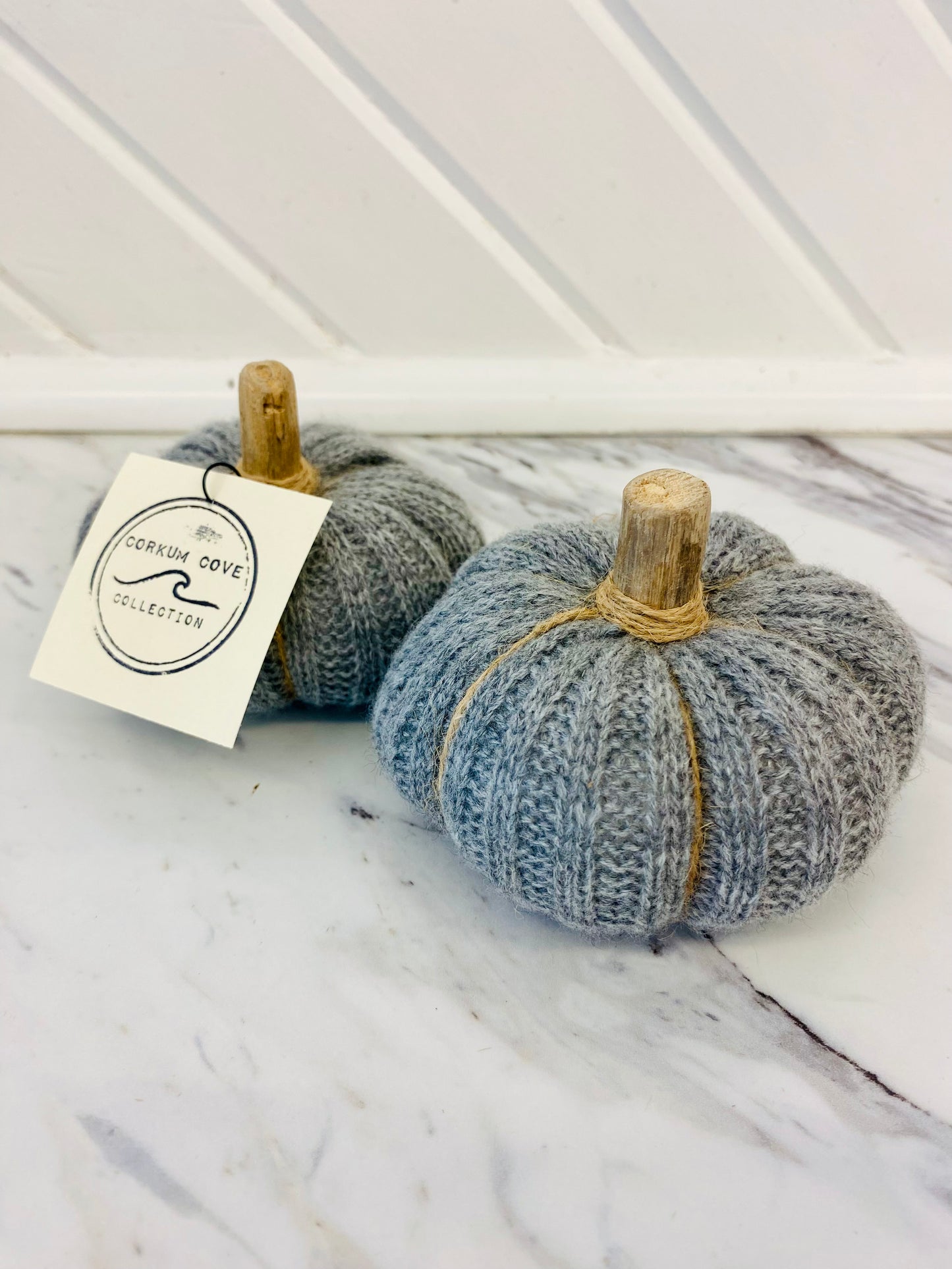 Handmade Decor Pumpkin | Small Knit