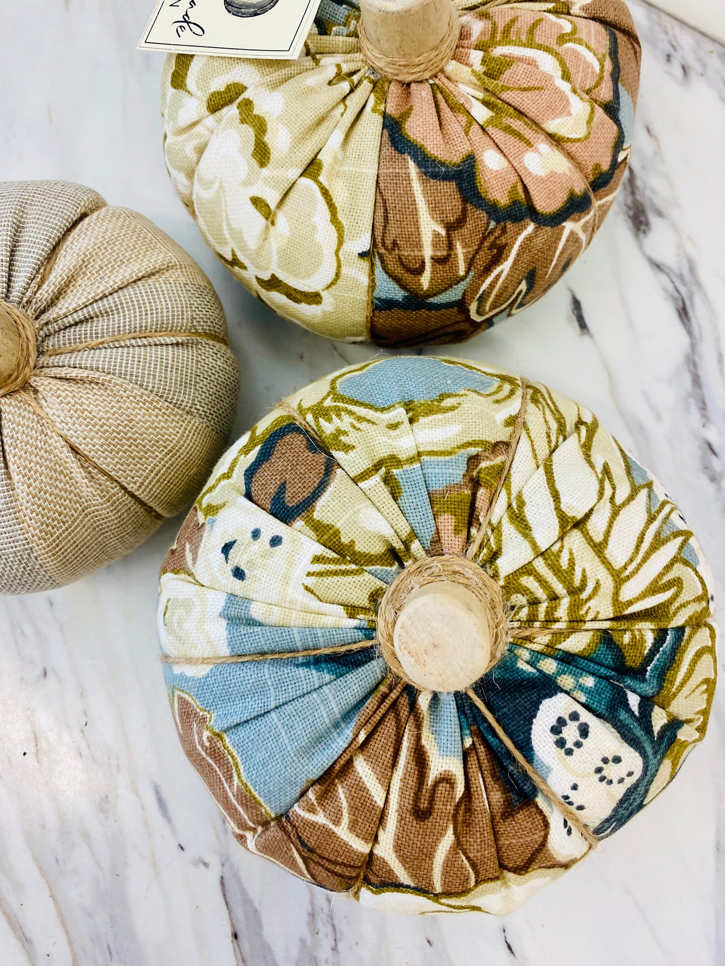 Handmade Decor Pumpkin | Floral