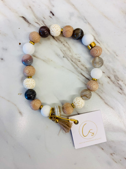 Mala Bead Bracelet | Nantucket