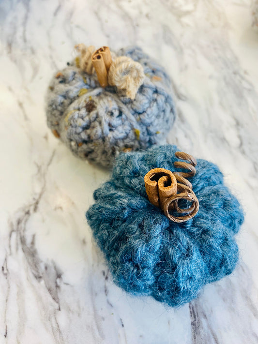 Knit Pumpkin Decor |  XS