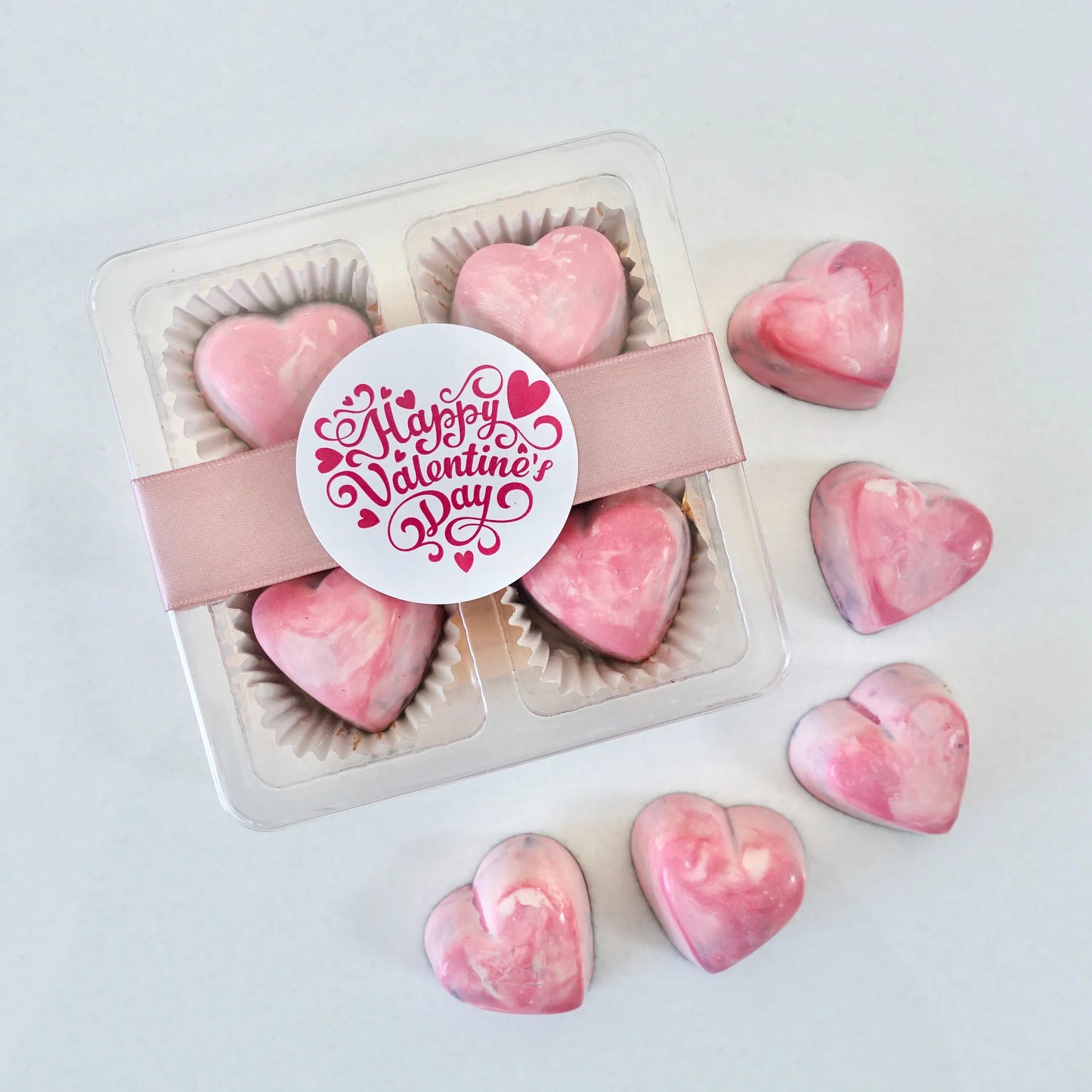 Box of 4 Sweetheart Gianduja Truffles *COMING SOON*