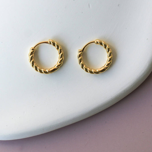 Gold Torso Earrings