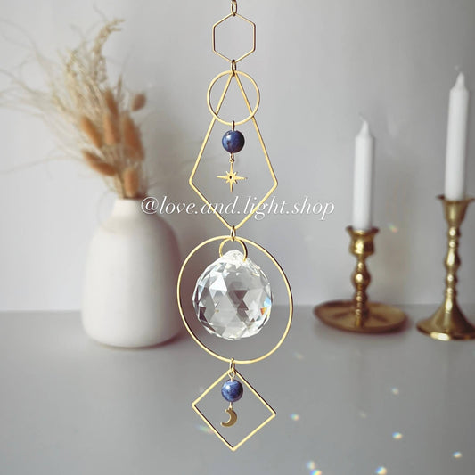 Vesper Celestial Suncatcher + Sodalite